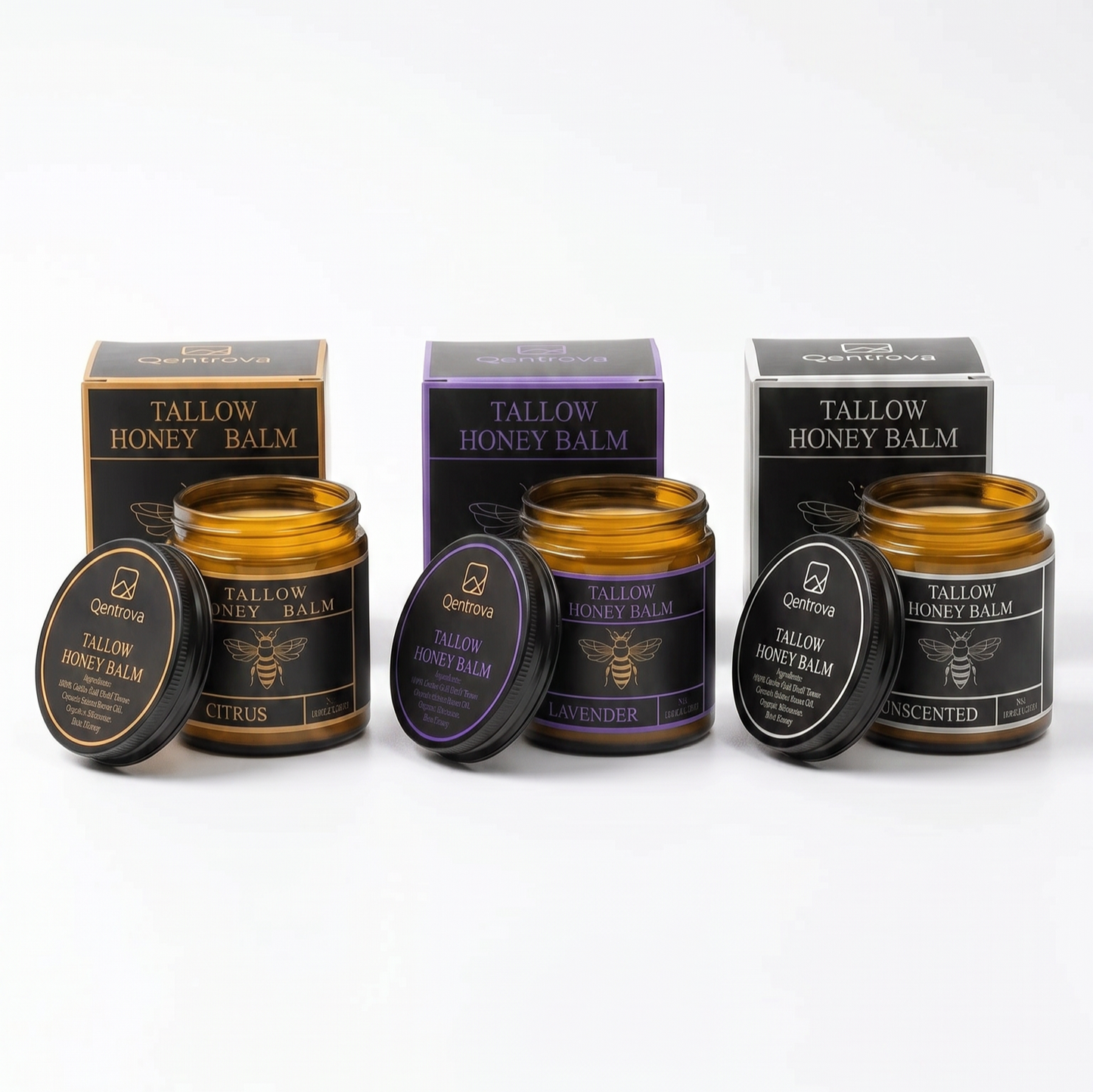 Grass-Fed Tallow Honey Balm
